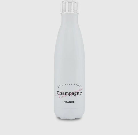 Champagne Water Bottle