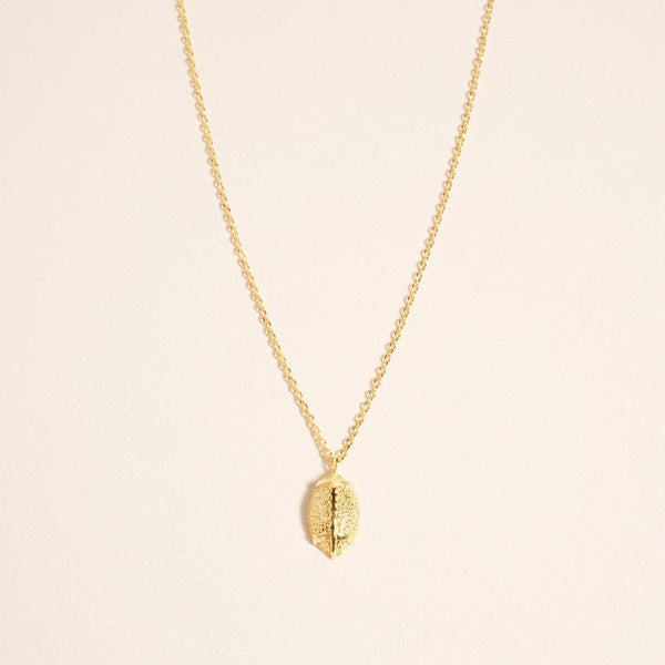 18K Gold Dipped Football Gameday Necklace: 18K GD / ONE