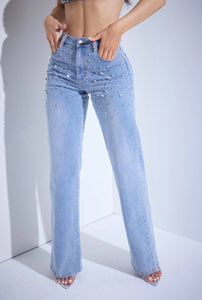 Rhinestone Jeans