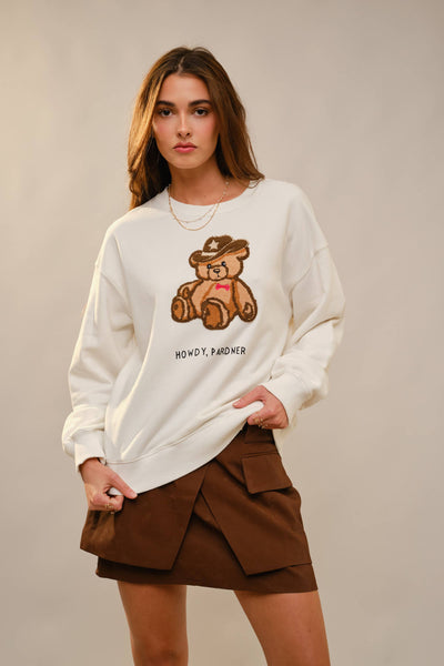 Teddy Western Sweatshirt