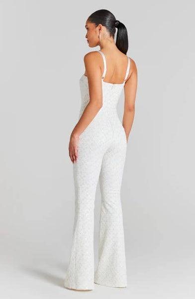 Velvet Sequin Jumpsuit