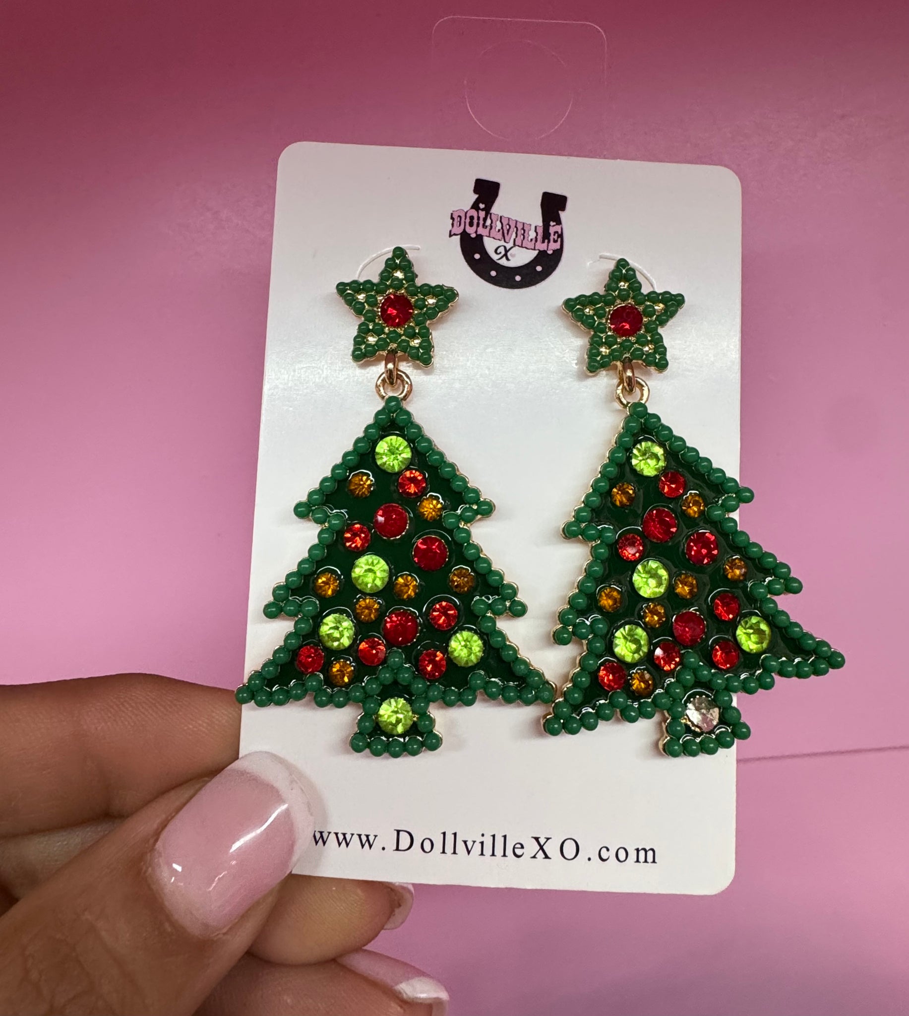 Christmas Tree Earrings