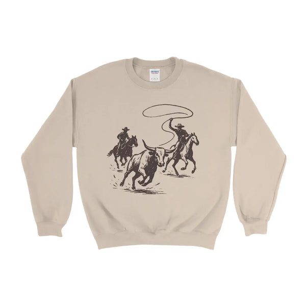 Cowboy Roping Sweatshirt