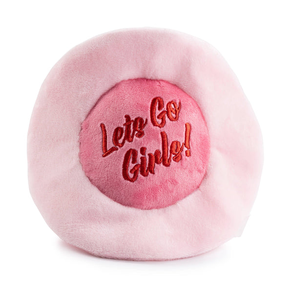 Pink Dog Cowgirl Hat Toy