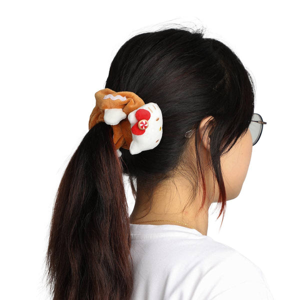 Hello Kitty Gingerbread 3-Piece Scrunchie Set