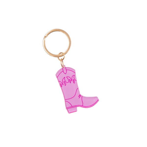 Western Cowboy Keychain