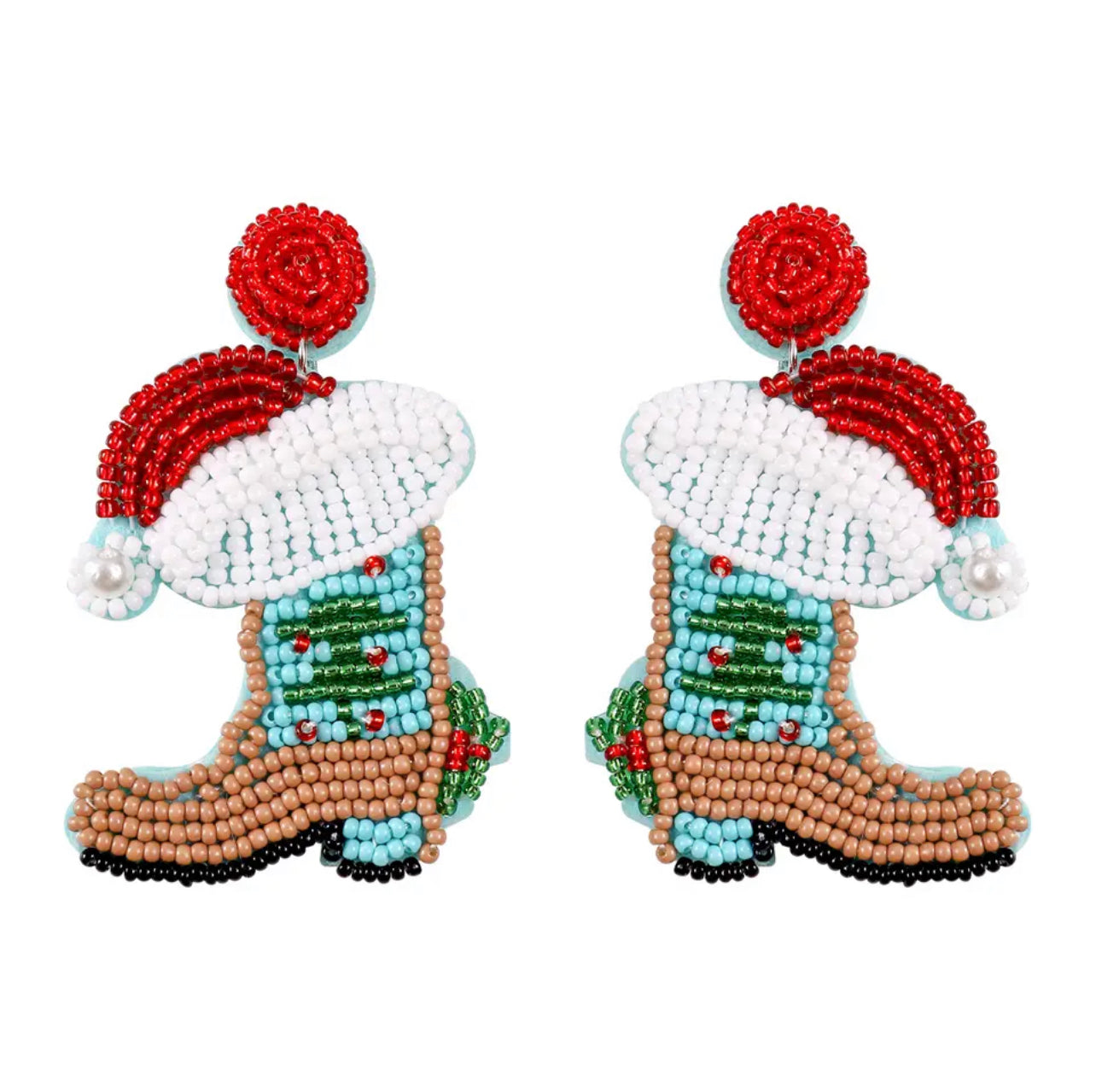 Christmas Boot Earrings