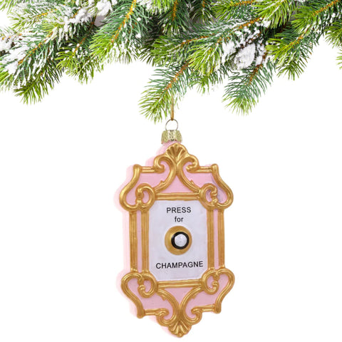 Press For Champagne Ornament