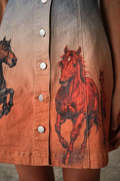 Run Wild Horse Dress