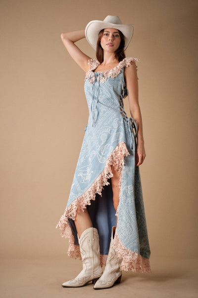 Wildflower Cowgirl Maxi Dress