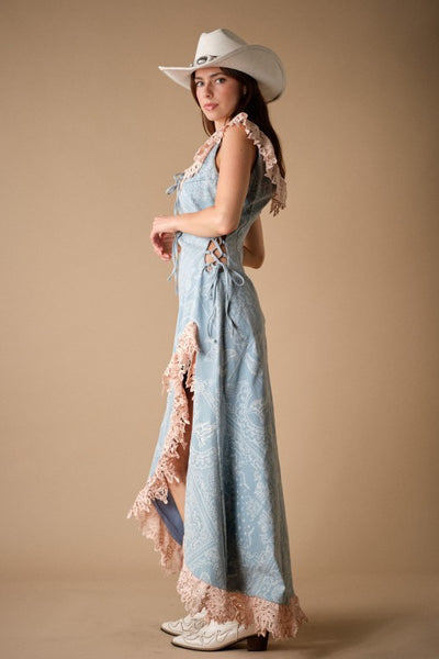 Wildflower Cowgirl Maxi Dress