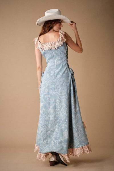Wildflower Cowgirl Maxi Dress
