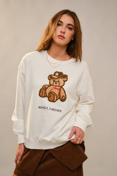 Teddy Western Sweatshirt