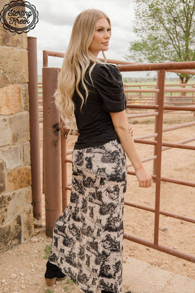 Rodeo Road Skirt: S