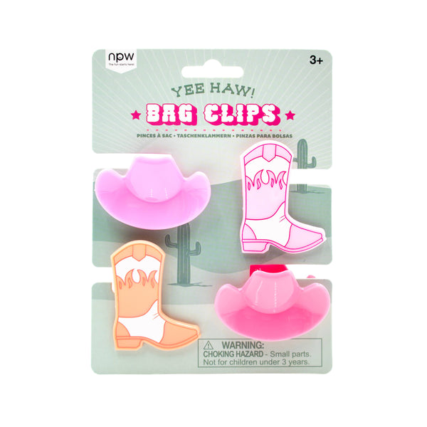 Western Bag Clips-4 Pack