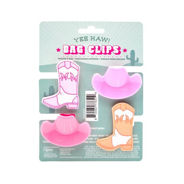 Western Bag Clips-4 Pack