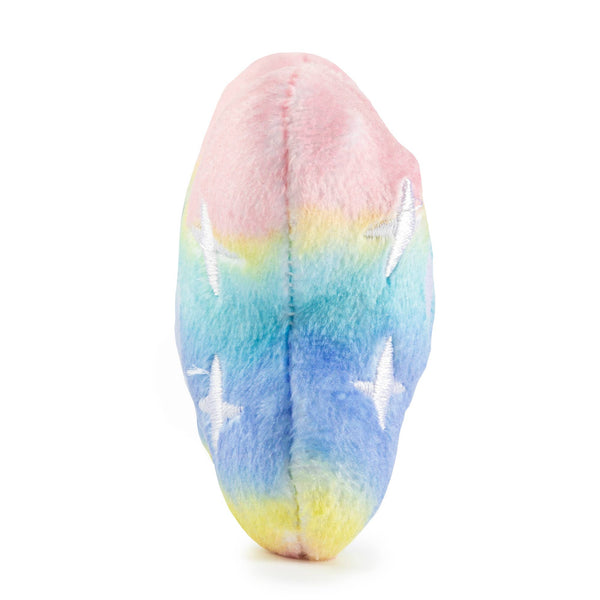 Pink Ombre Chewy Vuiton Bone Squeaker Dog Toy Large