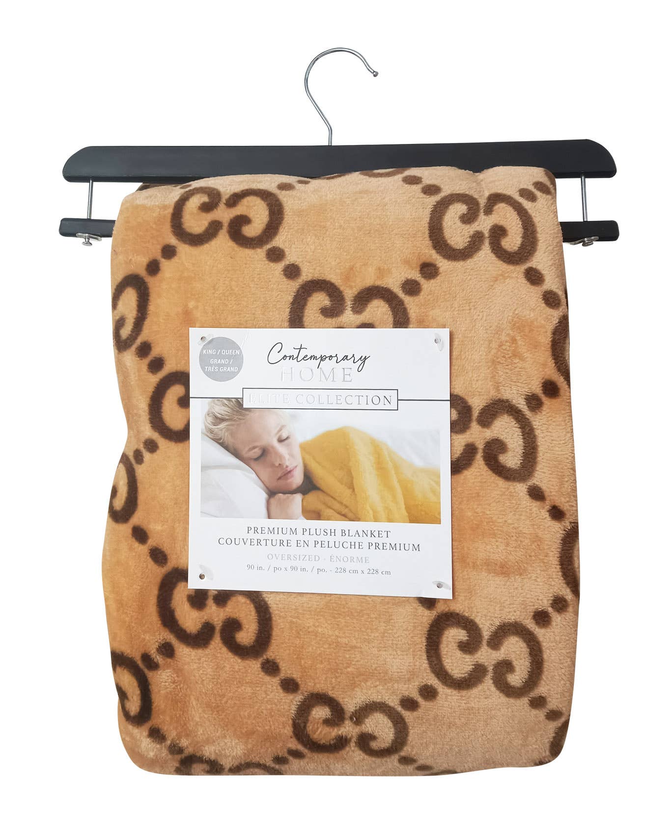 Luxury Soft Grey Throw Blanket