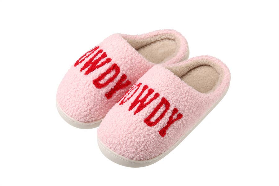Plush HOWDY Slipper'