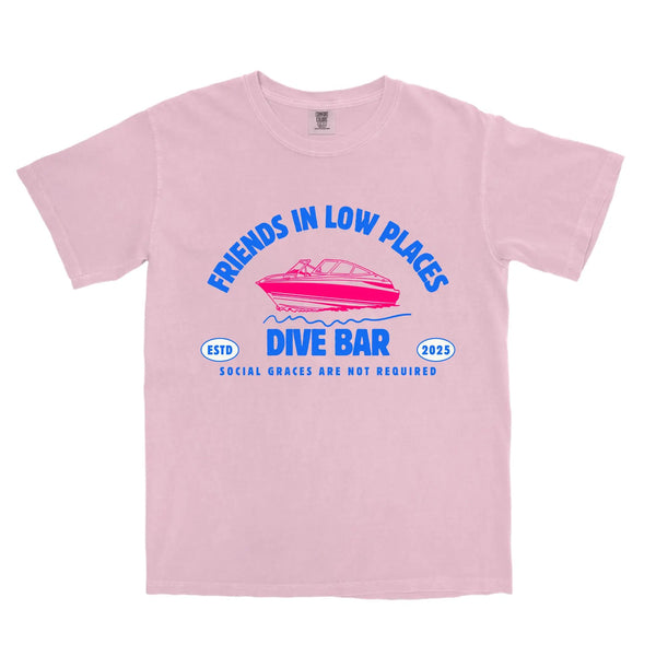 Dive Bar Summer Boating Graphic Tee