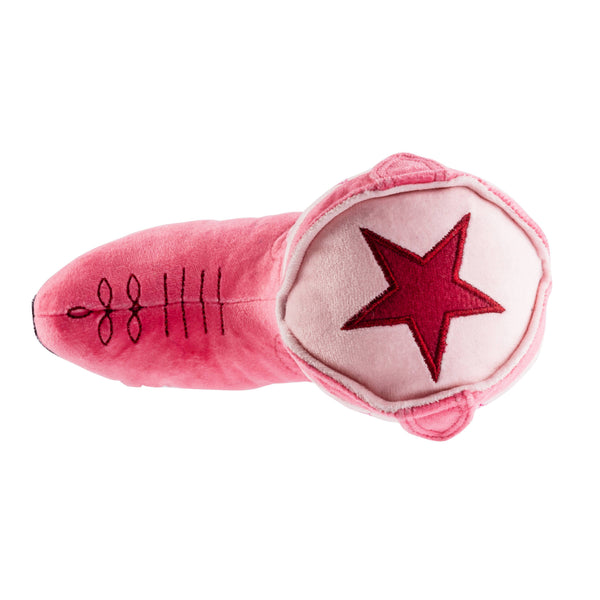 Dog Toy Pink Cowgirl Boot