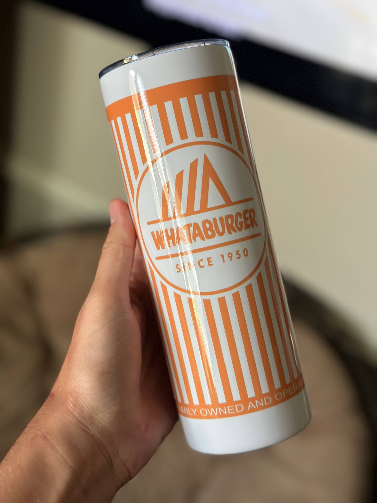 Whataburger tumbler