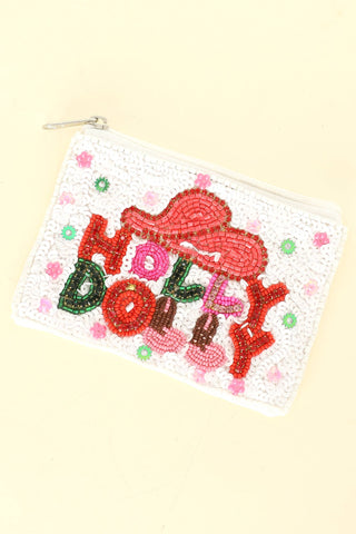 Christmas Holly Dolly Coin Bag