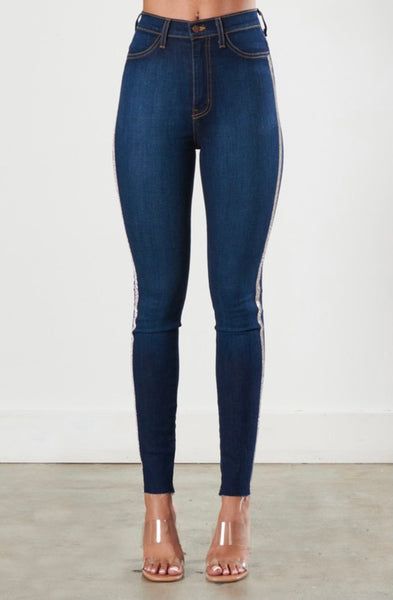 Sparkle Strip Jeans