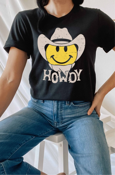 Howdy Smiley Tee