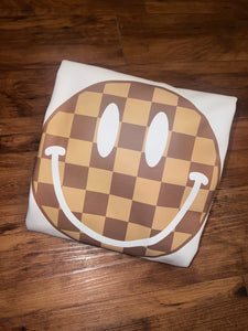 Checkered Smiley Sweatshirt